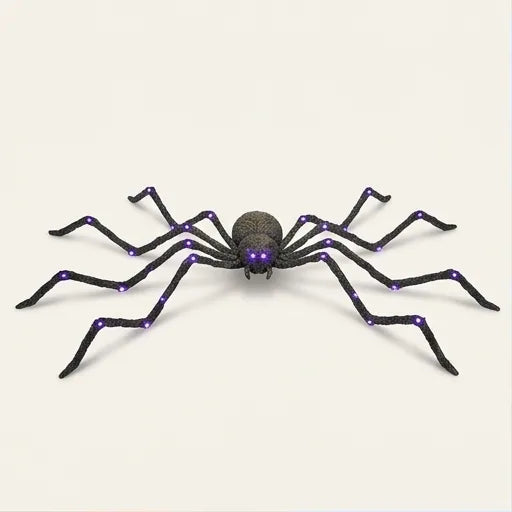 SpookyGlow Giant Halloween Spider
