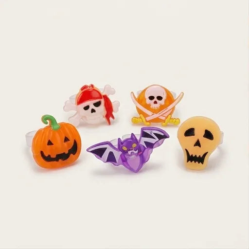 Christmas Glowing Brooch Rings – Festive Holiday Accessory