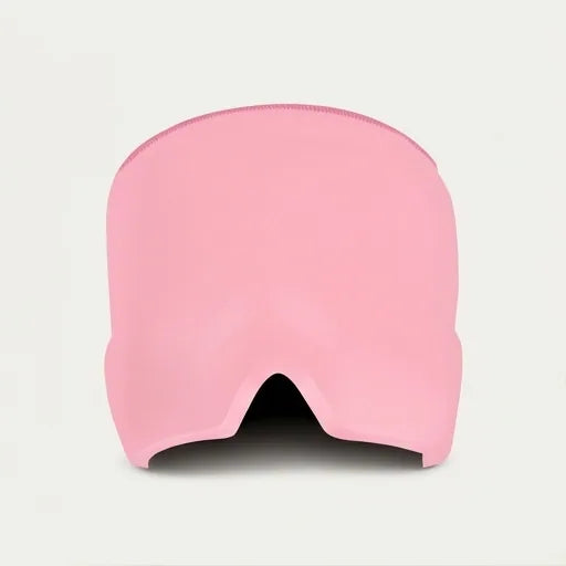 Migraine Relief Cap - Comfortable Head Wrap - Ice Pack - Eye Mask